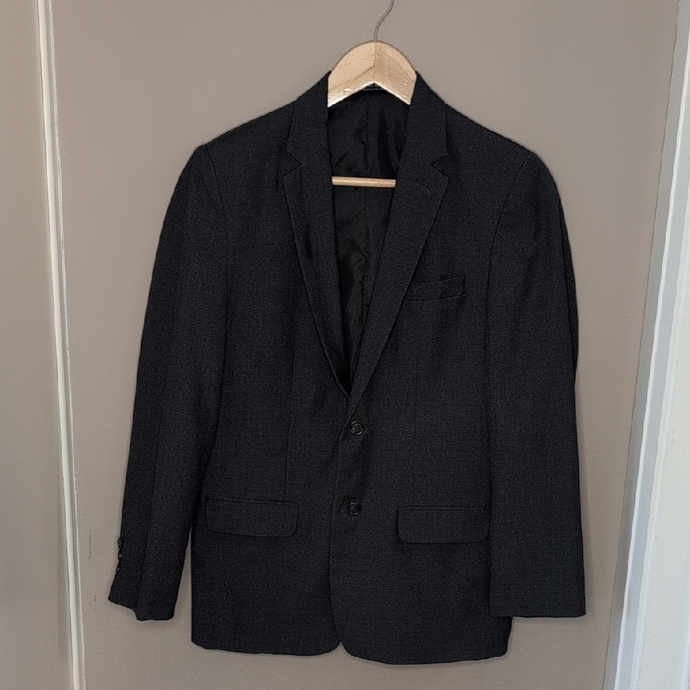 Calvin Klein Black Sport Coat Classic Fit